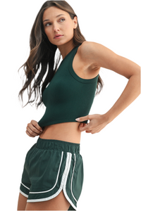 FREE MB FLEXFORM SEAMLESS MUSCLE TANK TOP EVERGREEN