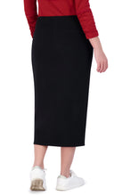 Cargar imagen en el visor de la galería, SNOGA PERFECT PENCIL SKIRT 29” BLACK