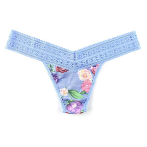 HANKY PANKY - COTTON CHATSWORTH HOUSE  LOW RISE THONG