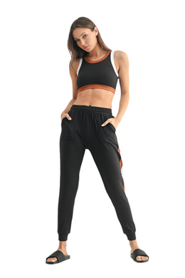 FREE MB POWER PLAY ACTIVE JOGGER & TOP SET BLACK COMBO