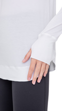 Cargar imagen en el visor de la galería, FREE MB SOFT TOUCH LONG SLEEVES TANK TOP PALE GREY