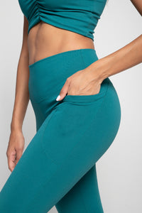 KINEMA TASCA LEGGING AND TOP SET EMERALD