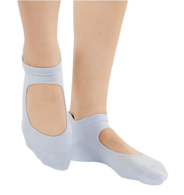 Pointe Studio Grip Socks / Artic Ice