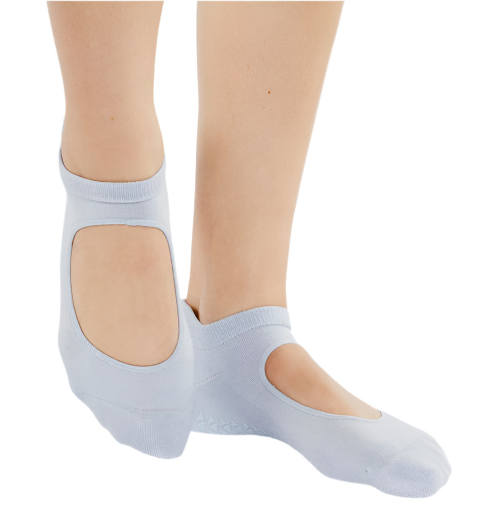 Pointe Studio Grip Socks / Artic Ice