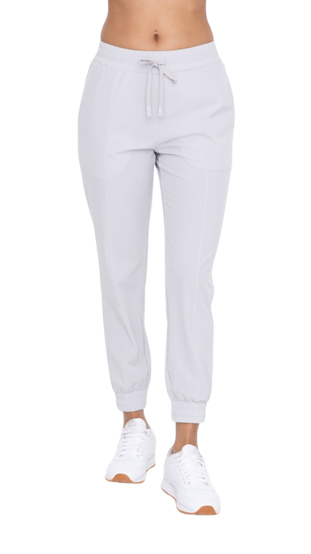 FREE MB ESSENTIAL ATHLEISURE JOGGER PALE GREY