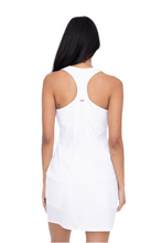 Cargar imagen en el visor de la galería, FREE MB UV PROTECTION RACERBACK ACTIVE TANK TOP WHITE