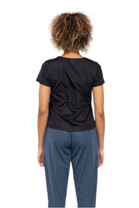 FREE MB SIDE RUTCHING ACTIVE TANK TOP BLACK