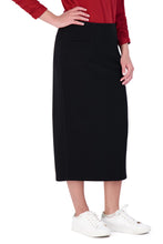 Cargar imagen en el visor de la galería, SNOGA PERFECT PENCIL SKIRT 29” BLACK