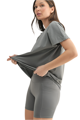 FREE MB SHORELINE PIMA COTTON TANK TOP PEWTER