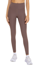 Cargar imagen en el visor de la galería, FREE MB JACQUARD RIBBED LEGGING DEEP TAUPE