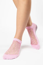 Cargar imagen en el visor de la galería, Shashi Classic Mesh Non-Slip Sock Love