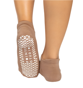 Pointe Studio Union Full Foot Grip Socks Nougat