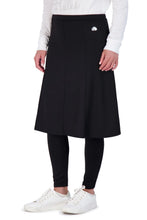 Cargar imagen en el visor de la galería, SNOGA BALLET SKIRT LEGGING 24” BLACK