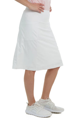 SNOGA FIT SKORT 22”  BRILLIANT WHITE