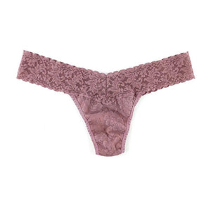 HANKY PANKY - LACE LOW RISE THONG 4911