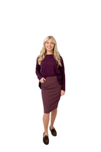 Cargar imagen en el visor de la galería, SNOGA LONG SLEEVE EVERY DAY TANK TOP PLUM