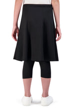 Cargar imagen en el visor de la galería, SNOGA GIRLS BALLET SKIRT LEGGING BLACK