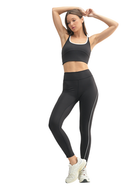 FREE MB CONTOURFLEX LEGGING AND BRATOP SET BLACK