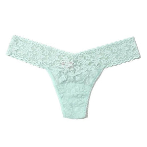 HANKY PANKY - LACE ORIGINAL RISE THONG  4811 ONE SIZE