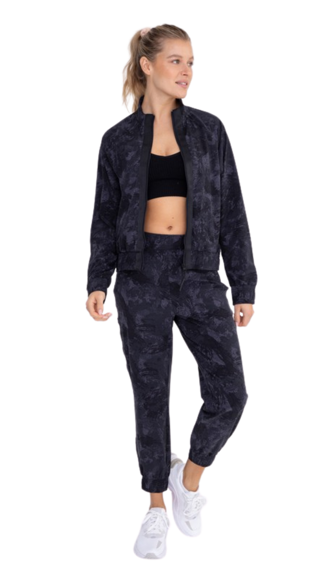 FREE MB BRUSH STROKES ACTIVE JOGGER AND JACKET SET