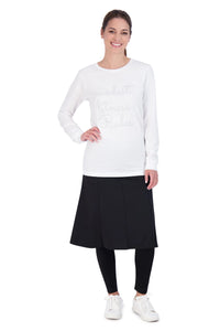SNOGA BALLET SKIRT LEGGING 24” BLACK