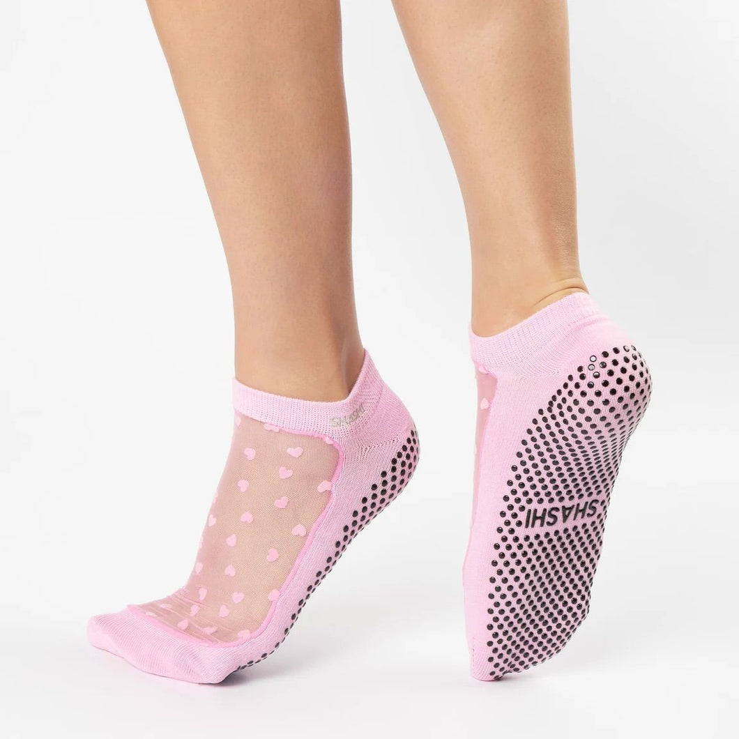 Shashi Classic Mesh Non-Slip Sock Love