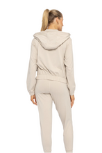 Cargar imagen en el visor de la galería, FREE MB FLEX CONFORT HOODED ZIP JACKET TAN