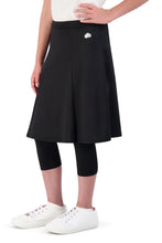 Cargar imagen en el visor de la galería, SNOGA GIRLS BALLET SKIRT LEGGING BLACK