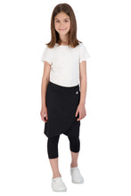 Cargar imagen en el visor de la galería, SNOGA GIRLS FAUX WRAP SKIRT LEGGING BLACK