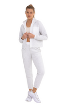 Cargar imagen en el visor de la galería, FREE MB COTTON-BLEND TEXTURED JACKET &amp; JOGGER SET