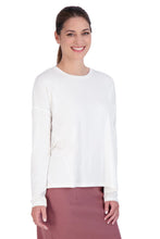 Cargar imagen en el visor de la galería, SNOGA LONG SLEEVE EVERY DAY TANK TOP WHITE