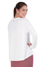 Cargar imagen en el visor de la galería, SNOGA LONG SLEEVE EVERY DAY TANK TOP WHITE