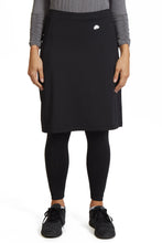 Cargar imagen en el visor de la galería, SNOGA ANKLE FIT 22” SKIRT LEGGING BLACK