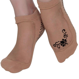 Shashi Classic Mesh Sock  Black Lotus / Nude