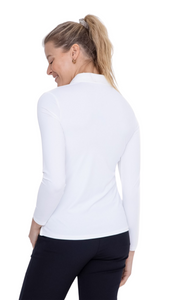 FREE MB LONG SLEEVES ACTIVE POLO WHITE