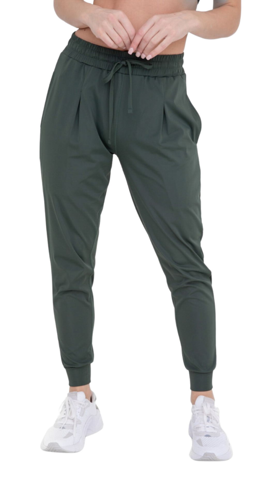 FREE MB SOLID PLEATED FRONT JOGGER
