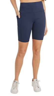 FREE MB TAPERED BAND ESSENTIAL BIKER SHORT NAVY