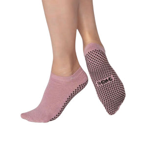 Shashi Shimmer Basics Women's Socks / Rose Gold