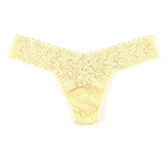 HANKY PANKY - LACE LOW RISE THONG 4911