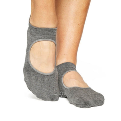 Pointe Studio Grip Socks / Charcoal