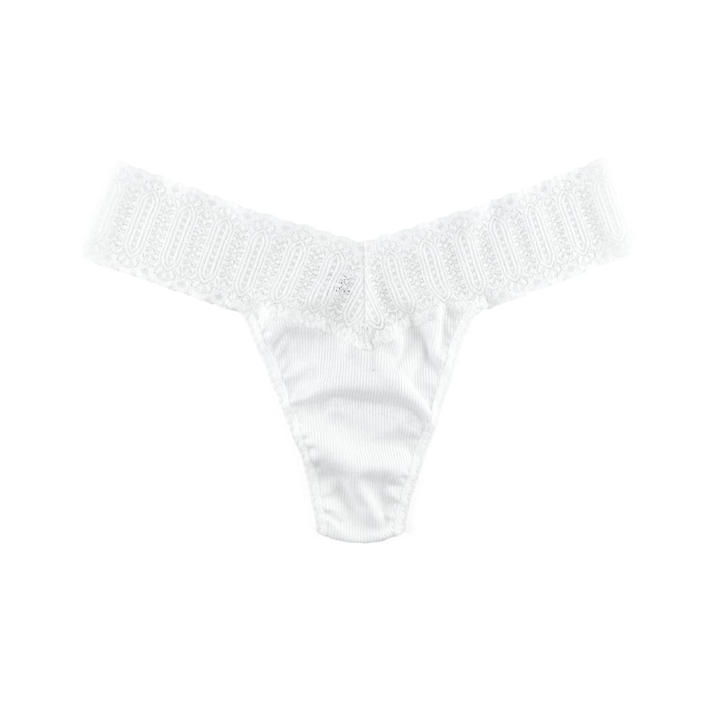 HANKY PANKY - COTTON ORIGINAL RISE THONG 671181