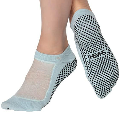 Shashi Classic Mesh Non-Slip Sock MED/BLHA