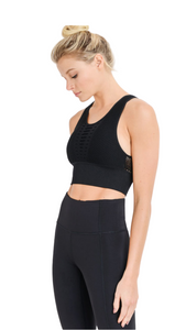 FREE MB LASER CUT SEAMLESS TOP BLACK